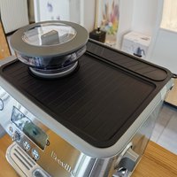 Leeseph Silikon-Kaffeematte für Breville 870/880/878 Espressomaschine, rutschfeste, staubdichte Matte, Arbeitsplatte, Küchenzubehör