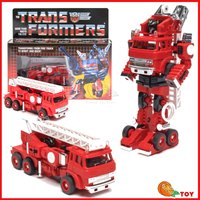In stock Transformers toys US version G1 84-86 KO Iniferno Model Robot Collection Action Figure Toy Gift Hobby