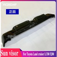 For Toyota Land cruiser LC80 FJ80 translucent PVC front spoiler Sun visor 1990-1997