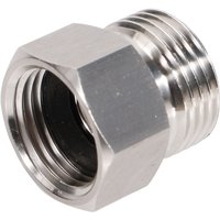 Male Beer Thread(5/8"BSP) to Female 1/2"BSP Convert Adapter Stainless Steel 304 UK Keg Coupler Convert Adapter Homebrew Kegging