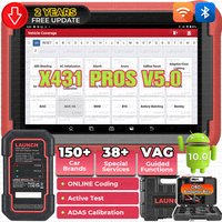 Launch X-431 PROS V5.0 Scanner Automobil OBDII Auto-Diagnosegerät Fahrzeug-Diagnosewerkzeuge OBD2 ECU-Codierung