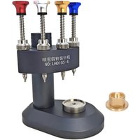 Presse-aiguilles de montre à 4 broches de haute précision, aiguille de montre en acier, réglage d'installation, outils et Kits de réparation de montre pour horloger