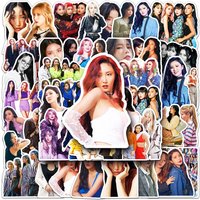10/30/50PCS MAMAMOO Cartoon Classic Korean Girl Group Mix Sticker DIY Phone Laptop Luggage Skateboard Graffiti Decals Fun