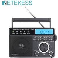 Retekess TR629 Portable Radio AM FM SW Multiband Shortwave Radio Stereo Mp3 Speaker Battery AC power supply alarm clock Function