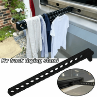 Creative Drying Rack for RV Tracks Detachable 3D Printing No-Drill Clothes Hanger Easy Installation Portable Towel Holder
