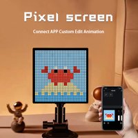 Pixel Display 32x32 Programmable Art Digital Picture Frame for Kids Adults Gaming Room Decorate and Business Advertisement