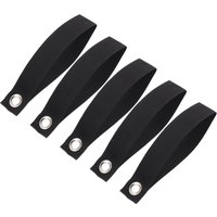 5Pcs Boat Tie Down Straps for Canoe Kayak Hauling Strong Webbing Hood Loop Design No Front Tow Hook Needed Safe Vehicle Mounting