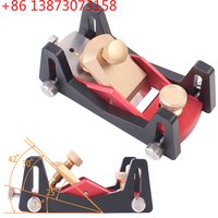 Woodworking Planer Mini Aluminum alloy Hand Planer European Flat Plane Bottom Edge Wood Trimming Plane DIY Carpenter Tool