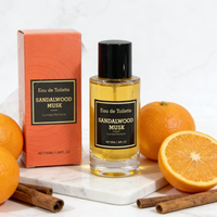 Men's Woody Fragrance Fresh Citrus Sandalwood Long-lasting Cologne Masculine Scent For Business Dating Daily Use Eau De Toilette