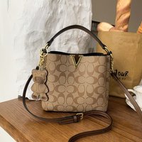 Fashion Geometry Pattern Ladies Crossbody Bag, 2026 New Printed Shoulder Handbag, Premium PU Leather Bag for Women