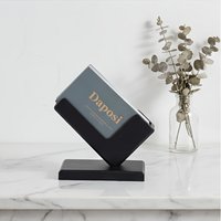 1 PCS Industrial Style Creative Business Card Storage Rack Suitable for Office/Workbench Business Desktop Card Display Holder
