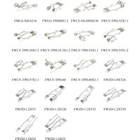 10pcs/lot Mounting Spring Clips Spring For Lamp Led Downlight Torsion Spring
