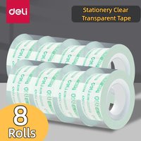 8/16 Rolls High-Quality Clear Gift Wrapping Tape Refill Roll for Dispenser Gift Wrapping Tape for Office, School and Home