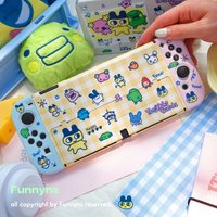 Original Cute Color Contrasting Tamagotchi Cartoon Switch Oled Protective Cover Ns Protective Shell Lite Series Game Peripherals