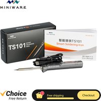 Original MINIWARE TS101 Soldering Iron Portable Adjustable Temperature Digital Solder Station Tip TS-BC2 PD3.1 90W TS100 Upgrade