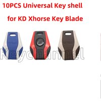 10pcs/lot Universal Transponder Key Car Blank Case Chip Shell Spare Key Casing for KEYDIY KD Xhorse VVDI Key Blade Holder Box