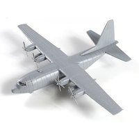 4D 1/144 US C-130 Hercules Transport Aircraft Warplane Toy Easy Assembly Military Model Gift for Boy