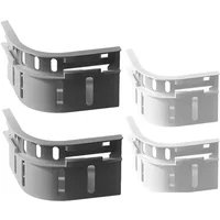 4pcs Bed Sheet Fixing Clip Bed Cover Fastener Quilt Sheet Straps Holder Clips Invisible Non-slip Fixing Device Bedsheet Grippers