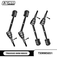 GPM TRAXXAS MINI MAXX-107154-1 For 4140 CARBON STEEL FRONT & REAR DRIVESHAFTS AND DRIVE CUPS