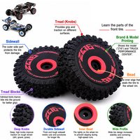 RC Spare Parts For WLtoys 144001 144010 124016 124017 124018 124019 Shock Absorber Tire Differential Drive Shaft Steering Cup