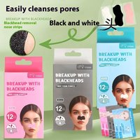 2/12/100Pcs Nose Strips Blackhead Remover - Deep Cleansing Pore Unclogging Mask Patches, Removal Nose Clean Skin Care