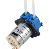Small Mini Peristaltic Pump DC 12V Micro Self-priming Pump Liquid Pump Aquarium Lab Reversible Metering