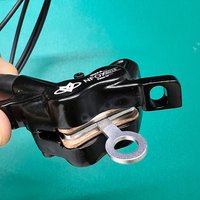 Bicycle Hydraulic Disc Brakes Caliper Spacer Shim Mountain Bike Aluminum Pad Anti-Rub Protection Maintenance Repair Accessories