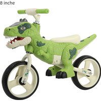 10 Inches Two Wheeled Vehicle Balance Bike New Dinosaur Scooter 2-3-6 Year Old Pedal Free Two Wheeled Bicycle Toy Car Yo Car