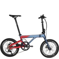 JAVA NEO2 Small Wheel Bicycle Aluminum Alloy Folding Bike 20 Inch Disc Brake 9 Speed Men Women commuter Cycling Portable NEO 2