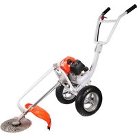 Best-selling two-wheel brush cutter two-stroke lawn mower hand push lawn mower