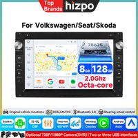 Hizpo 7-Zoll Android Autoradio für VW Volkswagen Passat B5 Mk4 Mk5 Golf 4 Polo Bora Jetta T5 Kabelloses Apple CarPlay Auto IPS-Bildschirm Stereo Multimedia-Videoplayer Intelligente Fahrzeugsysteme 2
