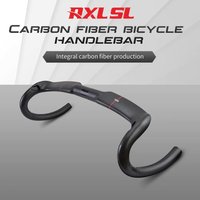 RXL SL Road Bicycle Handlebar 31.8mm Carbon Racing Bike Drop Bar 400/420/440 Internal Routing Aero Handlebar For Road Bike