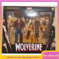 【In Stock】 Wolverine Sabretooth Tiger 50th Anniversary Cowboy Logan Duo Set Action Figure Animation Model Toy Collection Gift