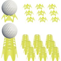 20 Pcs Portable Golf Tee Replacement Golf Mat Tees Golf Training Accessories Golf Ball Nail Simulator Sports Accessories