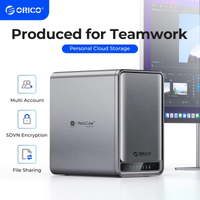 ORICO MetaCube Pro 2 Bay NAS Network Attached Storage Support Remote Share Data Intelligent Classification Automatic Backup