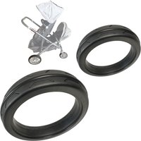 Buggy Tyre Cover For Uppababy Vista V1 /V2 Pushchair Front Or Back Wheel Tire PU 1:1 Perfect Replace Baby Stroller Accessories