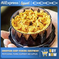 Reusable Hard Bait Grinder Durable Carp Fishing Bait Crusher for Pellets, Corn, Lure & Groundbait, Heavy Duty Fishing Accessory