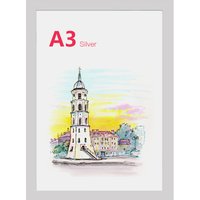 A3 PVC Magnetic Picture Frame Creative Transparent File Display Frame Sign Holder for Refrigerator Whiteboard Cupboard Wall Door