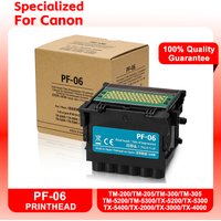 95% New For Canon PF-06 Printhead Print Head TM-200 TM-300 TM-5200 TM-5300 TX-2000 TX-3000 TX-4000 TX-5200 TX-5300 TX-5400 TA-20