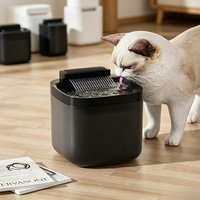 3L USB Pet Water Fountain, Anti-Dry Burning Auto Recirculating Cat Water Dispenser, Pump & Filter for Pet Flow Drinker