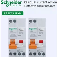 Schneider Electric EA9C45 Leakage Protector 1P+N 6A 10A 16A 25A 32A 40A Leakage Circuit Breaker Double Wiring