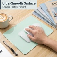 25x20cm Waterproof Mouse Pad Easy Clean Non-Slip Small Desk Mat Colorful Fashion Gaming Office Keyboard Mat for PC Laptop