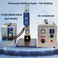 Heltec HT-SW01H/HT-SW02H 3500A 7000A Zgrzewarka punktowa do akumulatorów 21KW 42KW z pompą powietrzną, pneumatyczna głowica zgrzewająca do akumulatorów / głowica zgrzewająca równoległa do pakietów