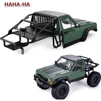 Cherokee Hard Plastic Body Cab Shell + Nylon Back-Half Cage Unassembled for 1/10 RC Crawler Axial SCX10 TRX4 90046 Accessories
