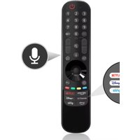 Replacement Voice Magic Remote Control fo Smart TV 2021-2023 with Pointer Flying Mouse with Netflix/Prime Video/Sling/Alexa