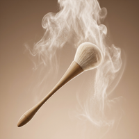 Long Handle Nail Dust Cleaning Brush Soft Blush Powder Brush Manicure Gel Nail Beauty Accessories Tool