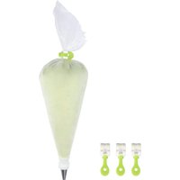 LMETJMA 3Pcs Pastry Bag Clips Banding Piping Bags Buckles Fondant Frosting Cake Decoration Bag Clip Icing Bag Ties KC0226