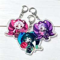 The Freak Circus Keychain Accessories Bag Game Keyrings Jewelry Manga Fans Gifts