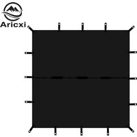 Aricxi 19 points Ultralight Tarp Outdoor Camping Survival Sun Shelter Shade Awning Silver Coating Pergola Waterproof Beach Tent