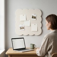 Felt Wall Panel Stickers Decorative Bulletin Board Pin Board for Photo Display Message Board